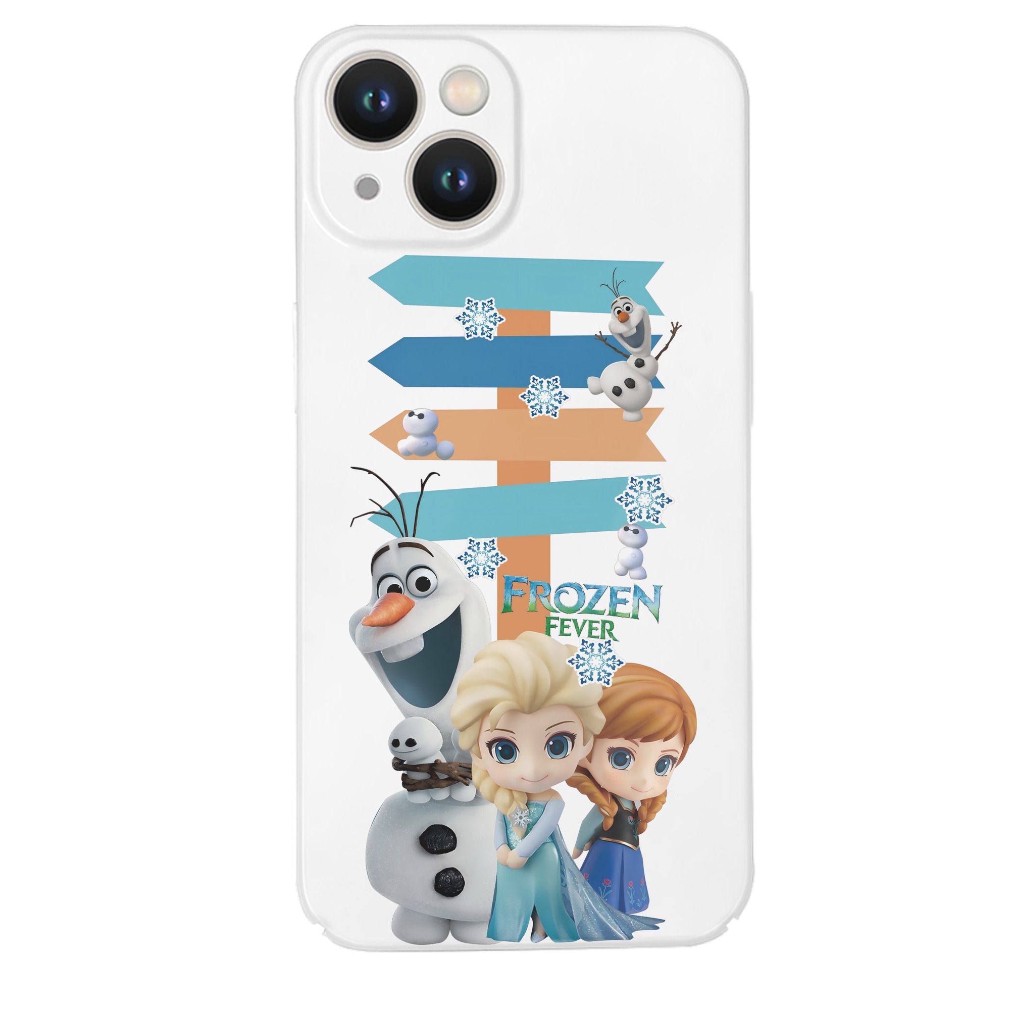（画像用） アナと雪の女王 アンナ エルサ Frozen Anna Elsa 【iPhone 14シリーズ対応】ハードケース